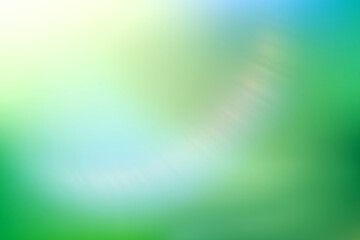 Fresh green and blue abstract gradient background with soft diagonal light rays and smooth modern transition. Clean backdrop ideal for eco, healthcare and technology design