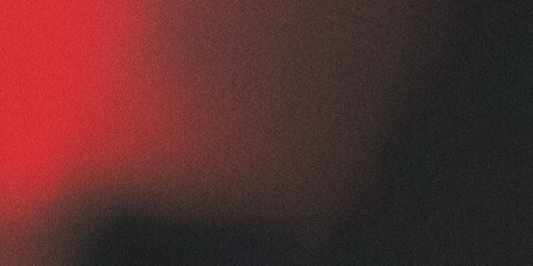Glowing red and black color gradient shapes layered over a grainy dark backdrop, perfect for header, banner, or poster artwork. © Sanowar