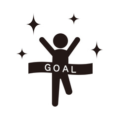 ゴールした人のアイコン