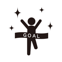 ゴールした人のアイコン