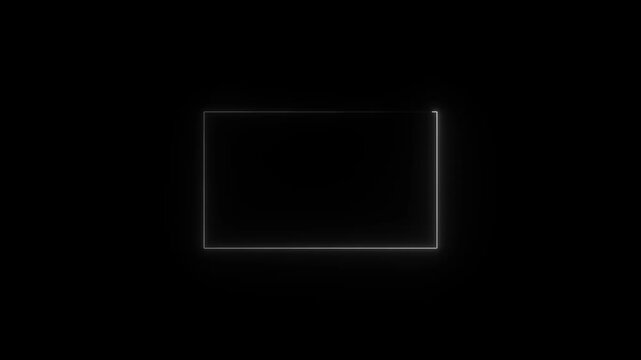 live streaming neon text frame animation box frame neon red frame live streaming game live Stream overlay animation for live  video Titles 4k.live streaming neon  frame animation
