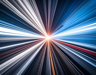 キラキラ　集中線