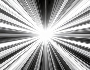 キラキラ　集中線