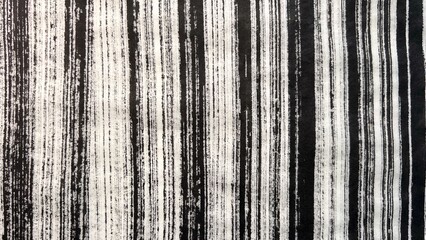 stripe pattern drawn with ink and brush, faded ink lines, hand-drawn vertical lines