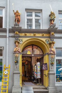 Building portal in Luneburg, Germany