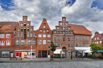 Fototapeta premium Am Sande Square in Luneburg, Germany