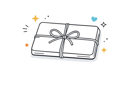 Tied string in use. A package or book gently secured with twine, bow or simple knot placed casually on top. Daily rituals and tactile