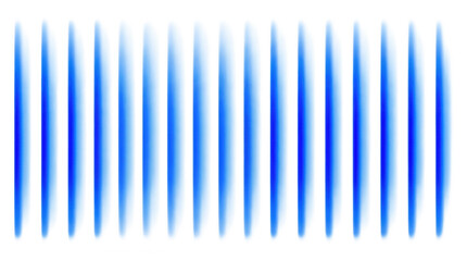 Abstract rows of gradient blue shapes on black background repeating pattern for modern designs and creative projects