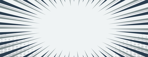 comic style pop art radial line background © Jeone