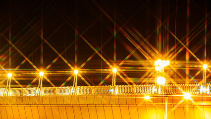 夜の夢の大橋 © S造園