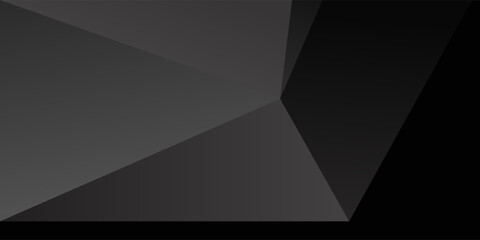 3d rendering of black abstract geometric background. Scene for advertising design, showroom, technology, modern, sport, game, metaverse, cosmetic, luxury, garage. Sci Fi Illustration. Product display