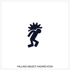 Falling Object Hazard Icon