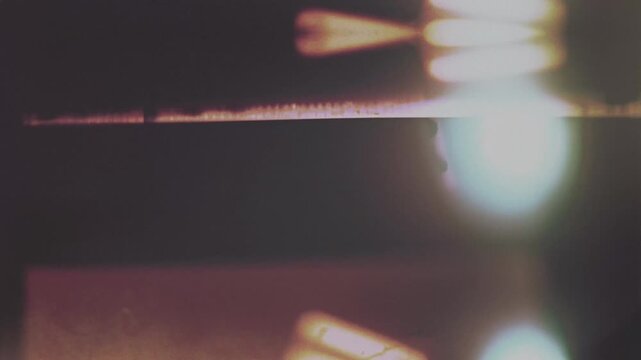 Film Projector Transitions Blending