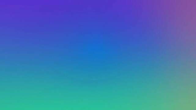 Smooth and soft transition between blue green purple and orange background