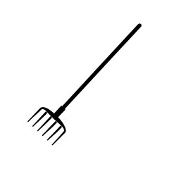 Naklejka premium garden spade isolated on white