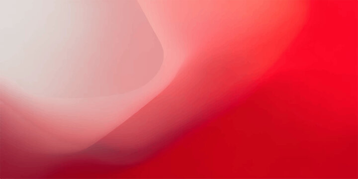 Smooth abstract red and pink background with flowing satin waves and soft silk texture featuring a wavy heart pattern design on a light vector wallpaper backdrop