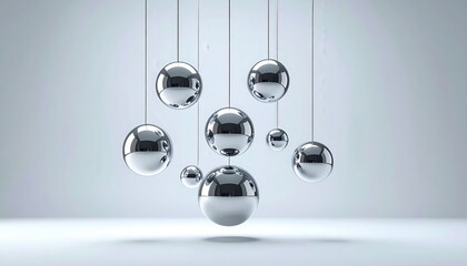FlyPro Firefly Polished Steel Spheres in Ethereal Configuration