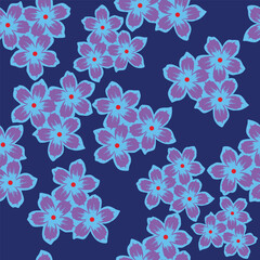 Fototapeta premium seamless floral pattern