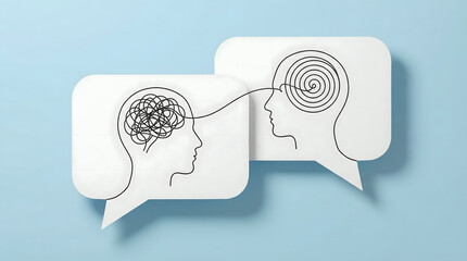 Mind Connection: Communication, Empathy, and Understanding Between Two People
