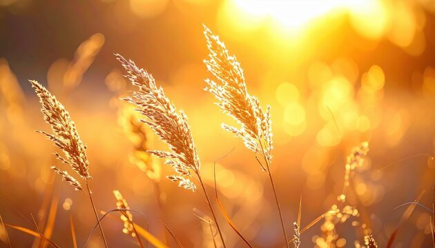 FlyPro_Firefly captures brittle, dry grass blades standing stiffly in arid conditions under bright, high-contrast light, showcasing a photorealistic DSLR style.