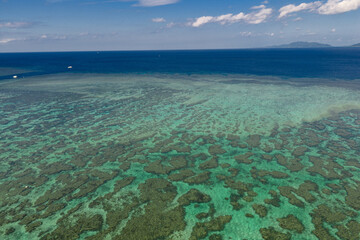 石垣島川平湾（ドローンによる空撮）