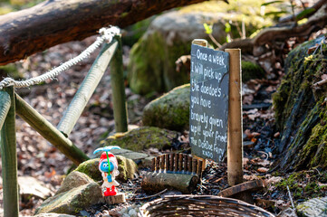 "Dodo Fairy" lair, where babies can donate their dummy tits, soothers, Northern Ireland © Stephen
