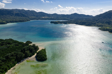 石垣島川平湾（ドローンによる空撮）