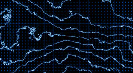 blue fabric background