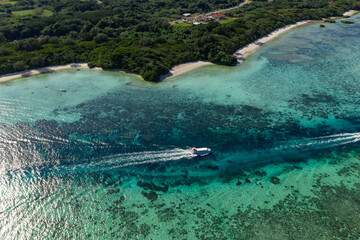 石垣島川平湾（ドローンによる空撮）