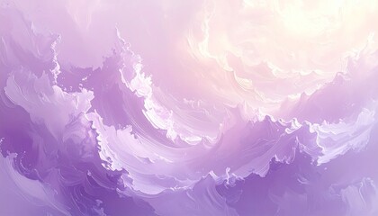 Obraz premium Dreamy Purple Abstract Background with Soft Light and Texture.