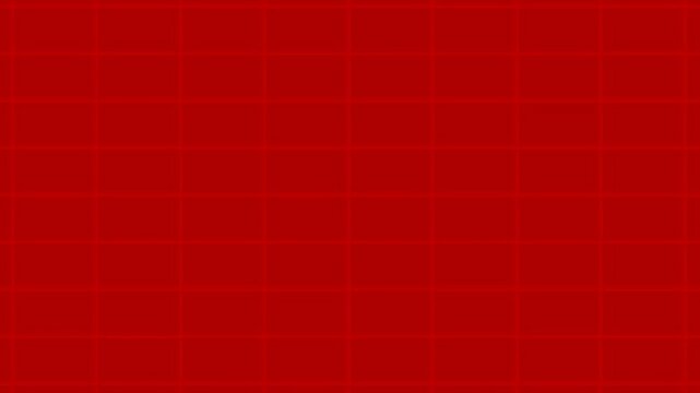 Vibrant Red Grid Pattern Background - Graphic Design Element