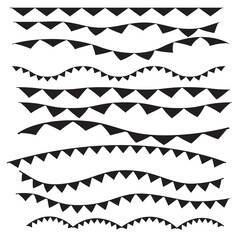 A collection of hanging sign icons