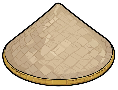 Topi caping bambu