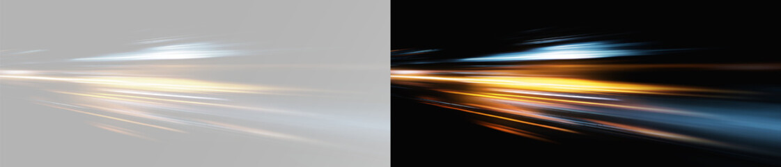 Futuristic cyberspace light with neon rays, abstract blue motion waves, glowing streaks, and dynamic speed effect for digital and tech backgrounds overlay speed motion png © Alehandro