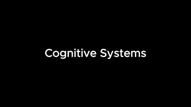 A video showcasing a cognitive system in a modern technological environment