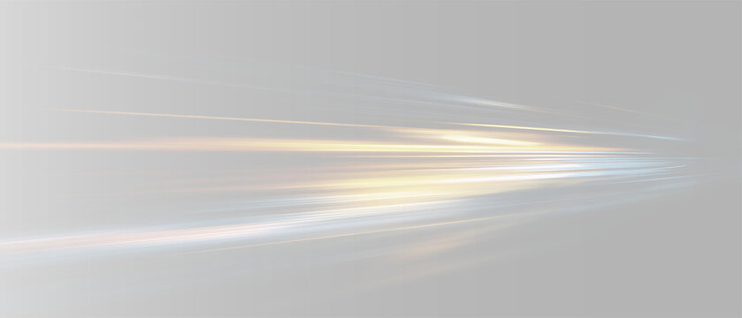 Racing cars dynamic flash effects city road with long exposure night ligh. Digital image of light rays, striped lines on a blue light background. Light arc in blue colors high speed overlay png
