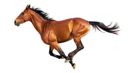 Obraz premium Majestic Horse in Dynamic Motion Capture