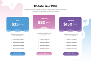 Pricing Tables designs, themes, templates of Price plan design.