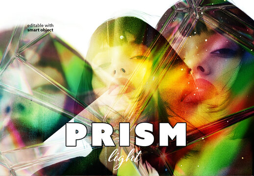 Prism Light Photo Effect