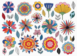 watercolor. Flower frame with leaves. making square Vector flowers isolated on a white background. It can be used for postcards, banners, wedding invitations.