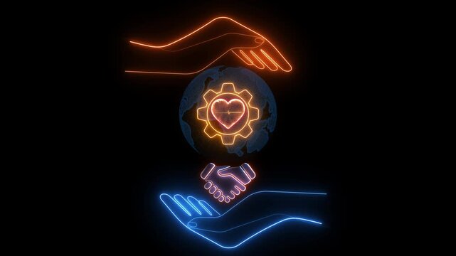 Abstract burning globe illustration featuring a glowing fire wheel design and hot energy sun symbol in a circular vector concept