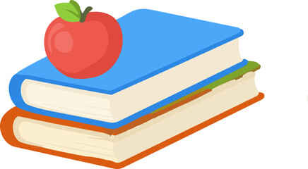책,사과,파랑,주황,교육,도서,도서관,학교,학생,독서,북,북카페