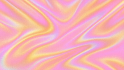 Fototapeta premium Vibrant iridescent abstract wave pattern desktop wallpaper
