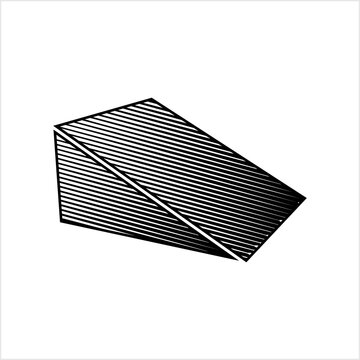 Ramp Icon, Inclined Plane Icon