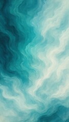 Obraz premium Abstract ocean-inspired swirling waves