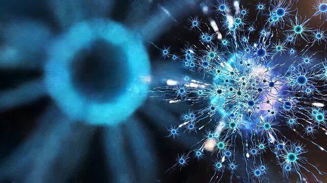 Neural network graphics and machine learning models symbolizing AI powered solutions and advanced technologies concept as Neural network graphics and machine learning models represent AI powered solut