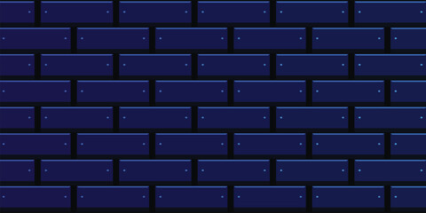 Fototapeta premium Abstract Metallic Modular Brick Texture for Secure Server Infrastructure and Tech Hardware