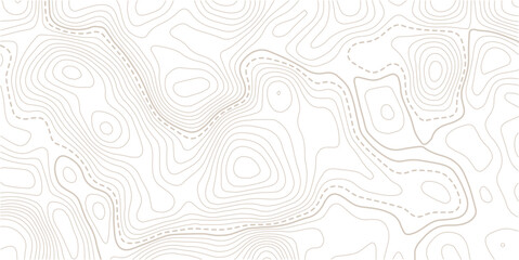 Abstract topo contour map on white background. The concept of a conditional geography scheme and the terrain path. Design materials. Print image, Abstract bacground. Vector illustration.        © NAZMA