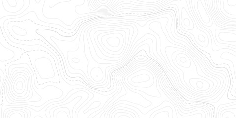 Abstract topo contour map on white background. The concept of a conditional geography scheme and the terrain path. Design materials. Print image, Abstract bacground. Vector illustration.        © NAZMA