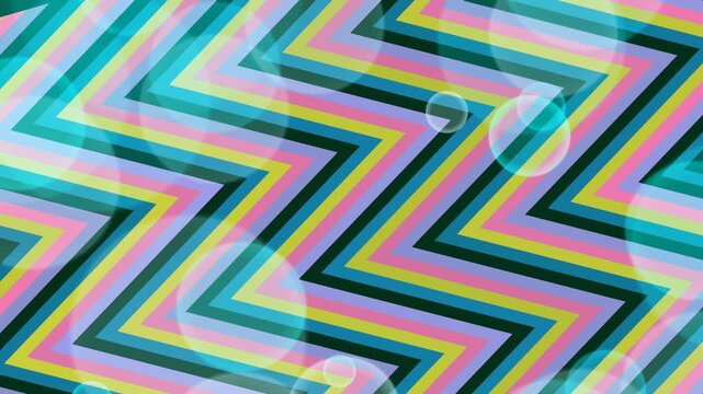 Colorful Chevron Pattern Background Design.